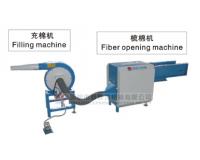 梳棉機+充棉機組合